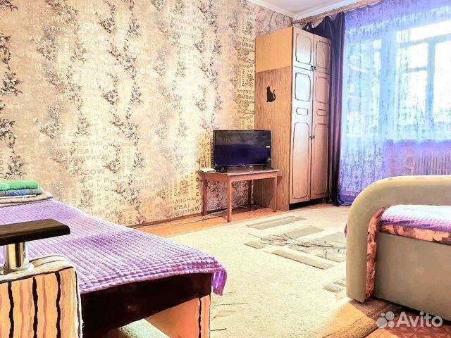 

1-к. квартира, 34 м², 2 кровати