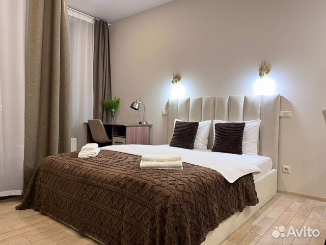 

Квартира-студия, 33 м², 2 кровати
