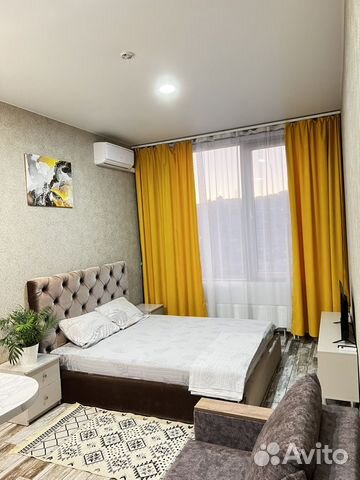 

Квартира-студия, 27 м², 2 кровати