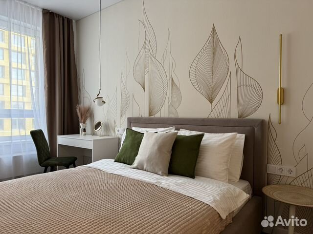 

1-к. квартира, 34 м², 2 кровати