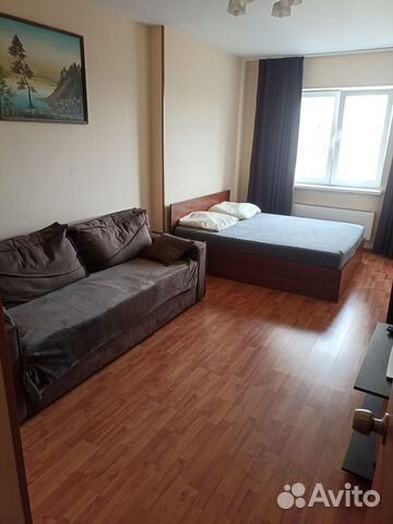 

1-к. квартира, 40 м², 2 кровати