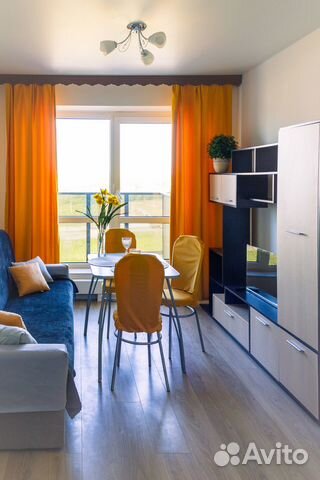 

1-к. квартира, 42 м², 2 кровати