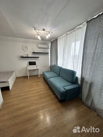 

Квартира-студия, 30 м², 2 кровати
