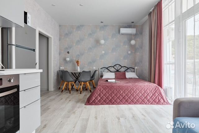 

Квартира-студия, 28,2 м², 2 кровати
