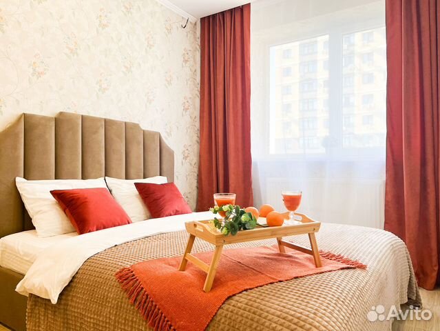 

1-к. квартира, 45 м², 2 кровати
