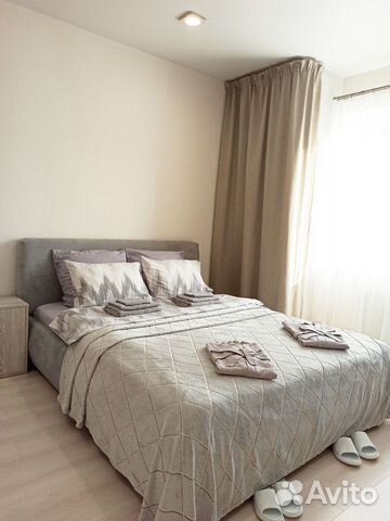 

1-к. квартира, 46 м², 2 кровати
