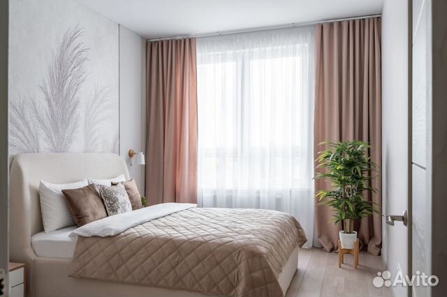 

2-к. квартира, 47 м², 2 кровати
