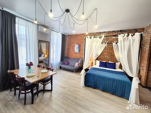 

Квартира-студия, 40 м², 2 кровати