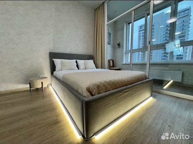 

Квартира-студия, 37 м², 2 кровати