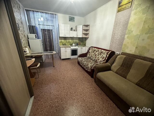 

Квартира-студия, 35 м², 2 кровати