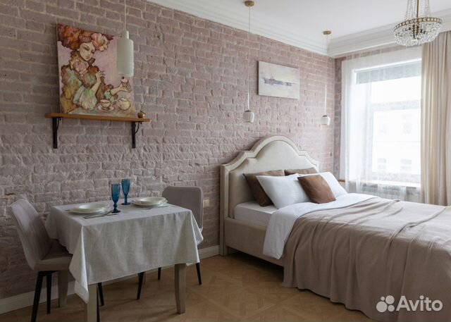 

Квартира-студия, 36 м², 2 кровати