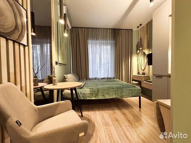 

Квартира-студия, 14 м², 1 кровать