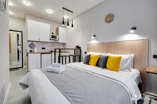 

Квартира-студия, 16 м², 1 кровать