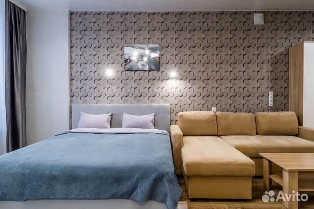 

Квартира-студия, 38 м², 2 кровати