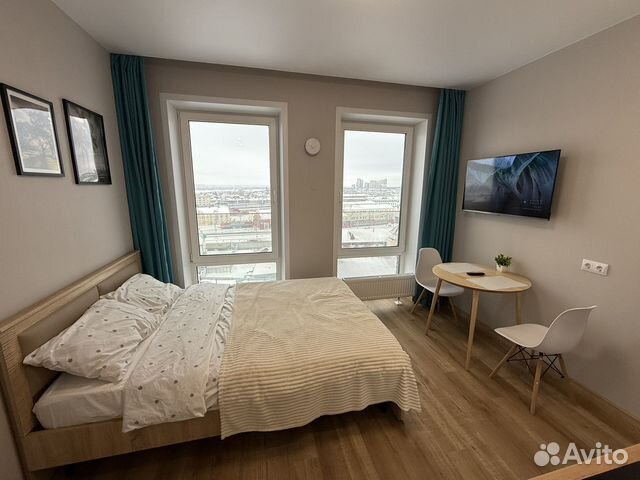

Квартира-студия, 24 м², 1 кровать
