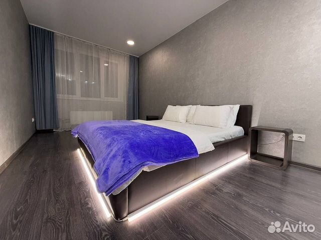 

1-к. квартира, 42 м², 2 кровати