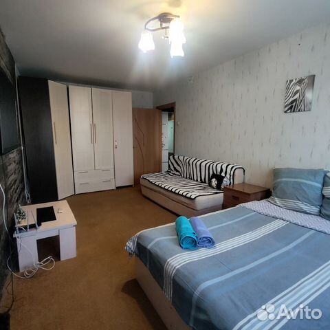 

1-к. квартира, 32 м², 2 кровати