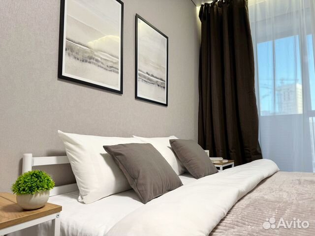 

1-к. квартира, 58 м², 2 кровати