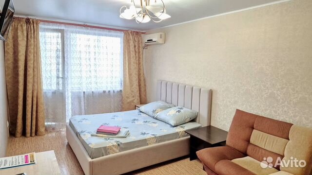 

1-к. квартира, 34 м², 2 кровати