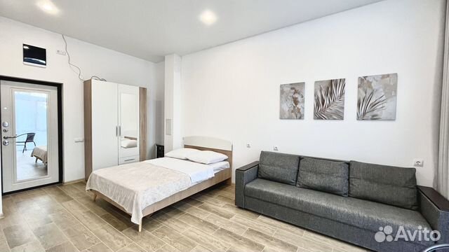 

Квартира-студия, 23 м², 2 кровати
