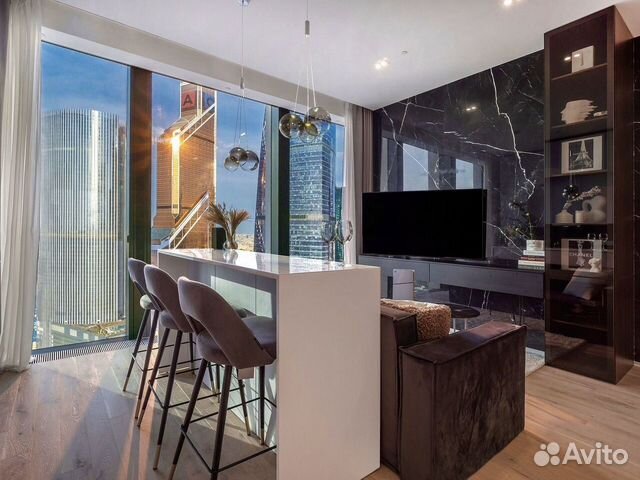 

Квартира-студия, 55 м², 2 кровати
