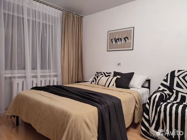 

1-к. квартира, 35 м², 2 кровати