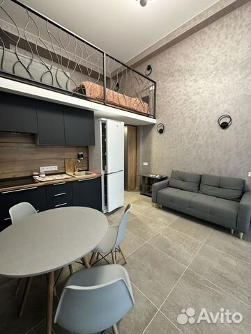 

Квартира-студия, 28 м², 2 кровати