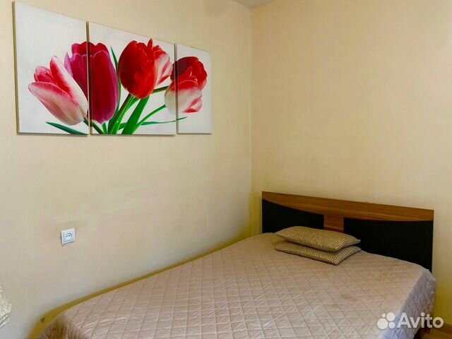 

1-к. квартира, 43 м², 2 кровати