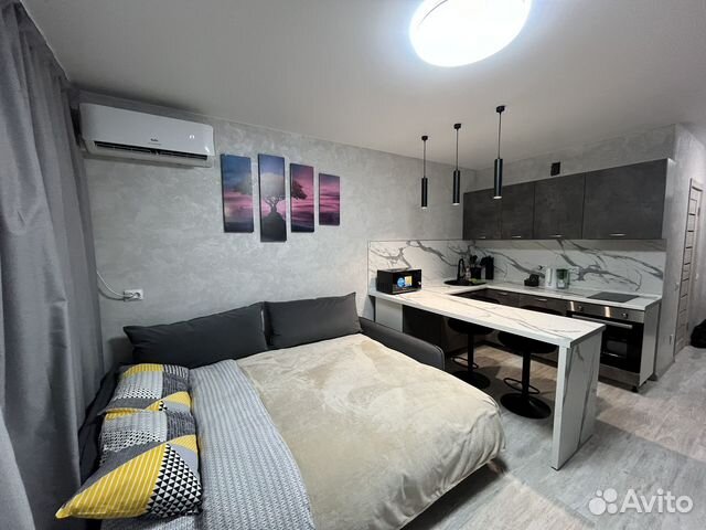 

Квартира-студия, 30 м², 1 кровать