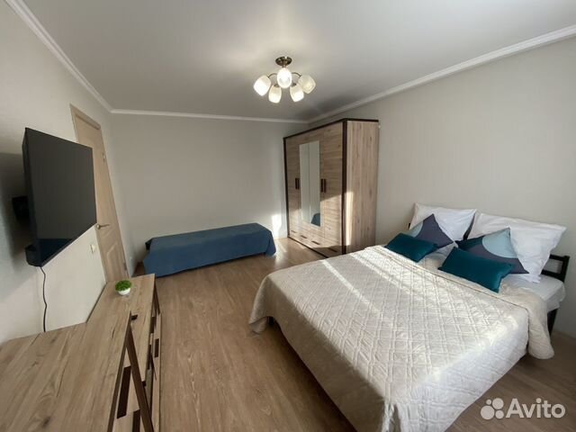 

1-к. квартира, 38 м², 2 кровати