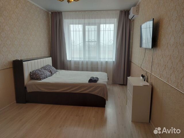 

1-к. квартира, 44 м², 2 кровати