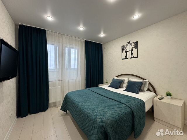

1-к. квартира, 40 м², 2 кровати