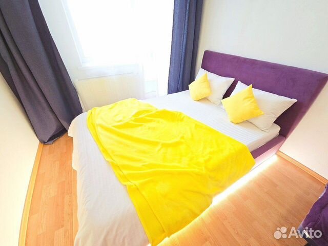 

1-к. квартира, 40 м², 2 кровати