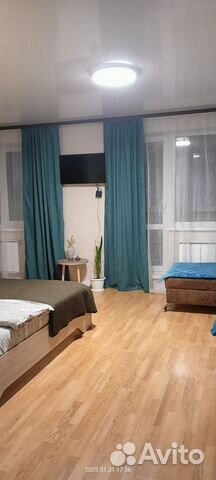 

Квартира-студия, 36 м², 2 кровати