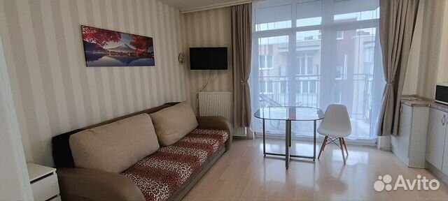 

Квартира-студия, 27 м², 2 кровати