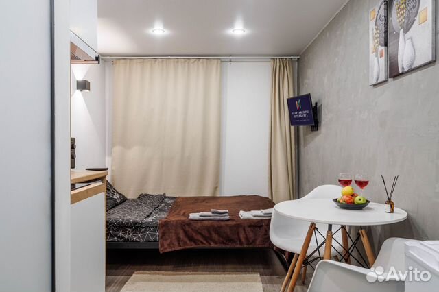 

Квартира-студия, 13,1 м², 1 кровать