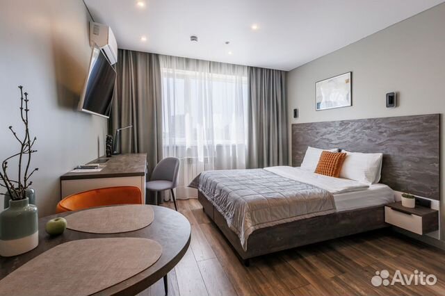

Квартира-студия в апарт-отеле, 21 м², 3 кровати