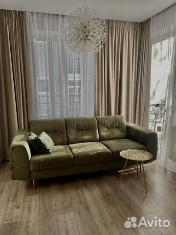 

1-к. квартира, 41 м², 3 кровати