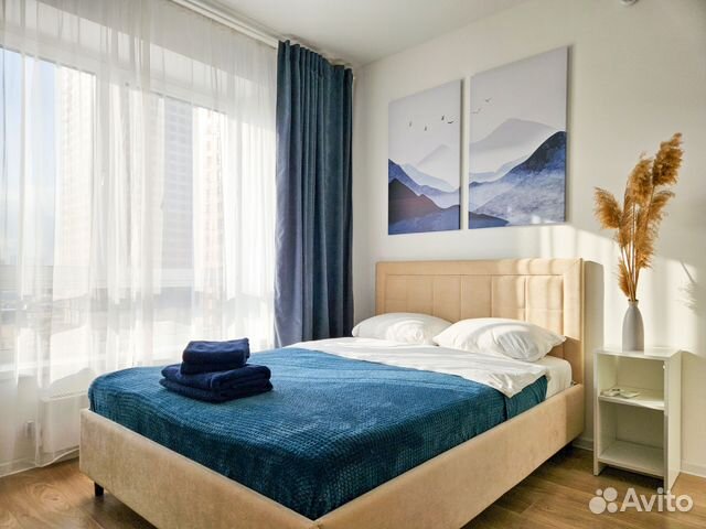 

Квартира-студия, 20 м², 2 кровати