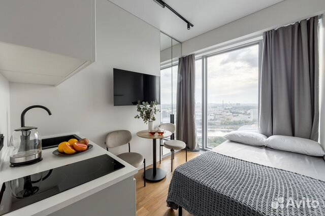 

Квартира-студия, 13,1 м², 1 кровать