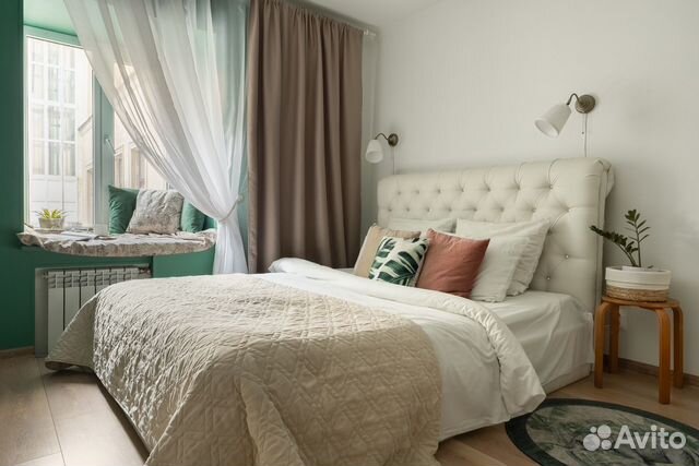 

Квартира-студия, 22 м², 2 кровати