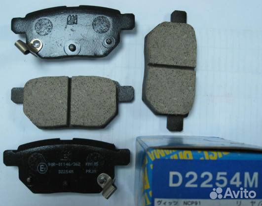 Колодки задние к-кт Corolla E150/Auris 2007