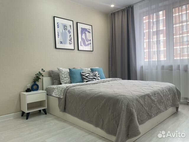 

1-к. квартира, 38 м², 3 кровати