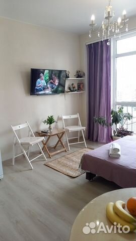 

Квартира-студия, 26 м², 1 кровать