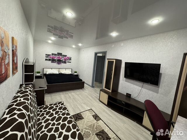 

1-к. квартира, 42 м², 2 кровати