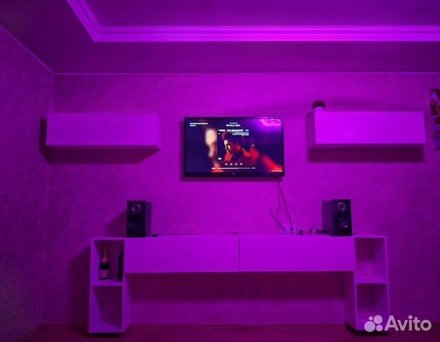 

1-к. квартира, 44 м², 2 кровати