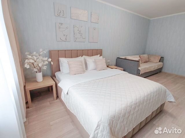

1-к. квартира, 40 м², 2 кровати