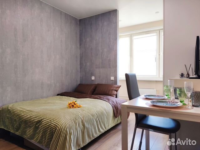 

Квартира-студия, 24 м², 1 кровать