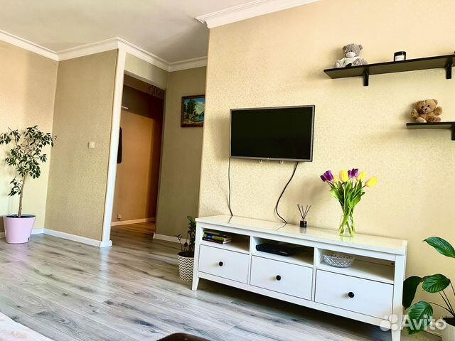 

2-к. квартира, 45 м², 2 кровати