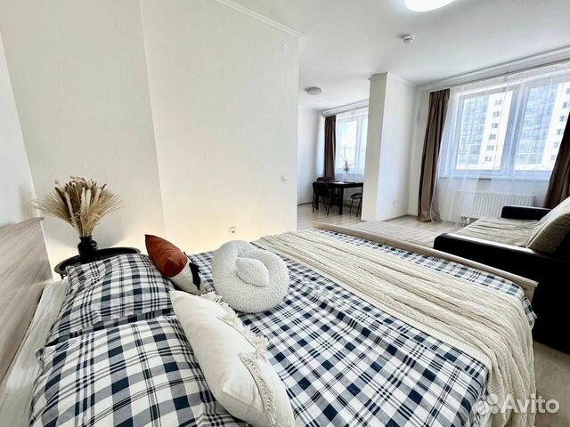 

Квартира-студия, 28,6 м², 2 кровати